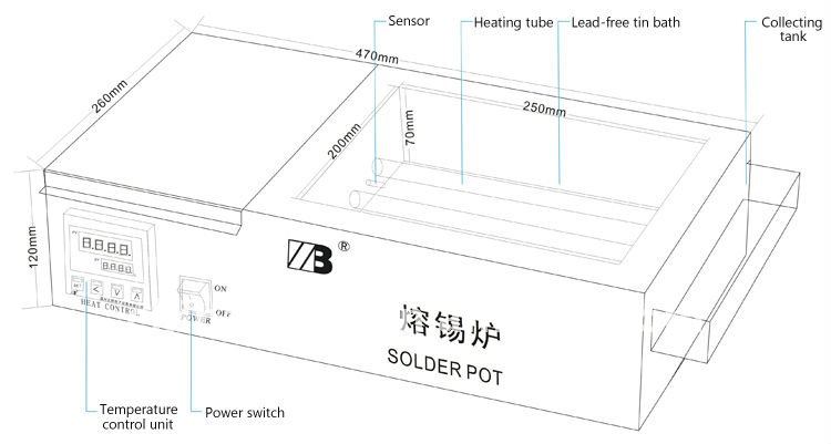 XC-2520B Soldering Pot